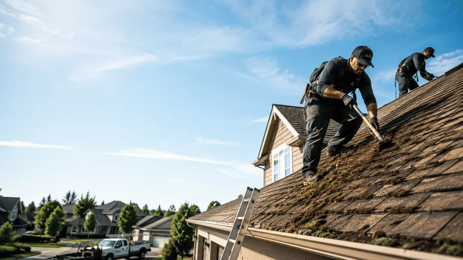 Roof Moss Removal in Freeport, KS near me